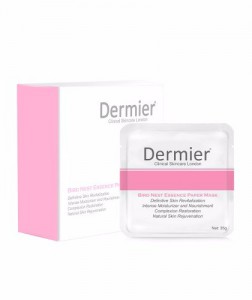 Dermier Bird Nest Essence Silk Mask  燕窩精華蠶絲面膜 (粉紅色）